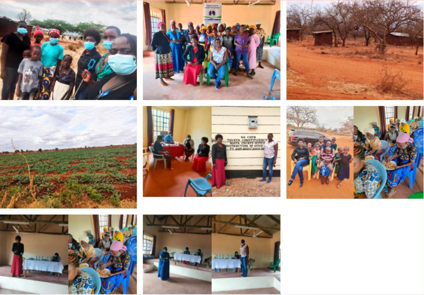 WOFF Officials visits Taita Taveta County to encourage women in their businesses and investments on 9th to 10th September, 2021